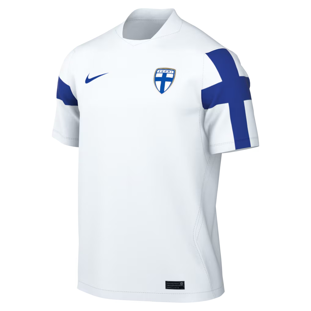 Finland National Team Nike 2026 Home Stadium Jersey - White