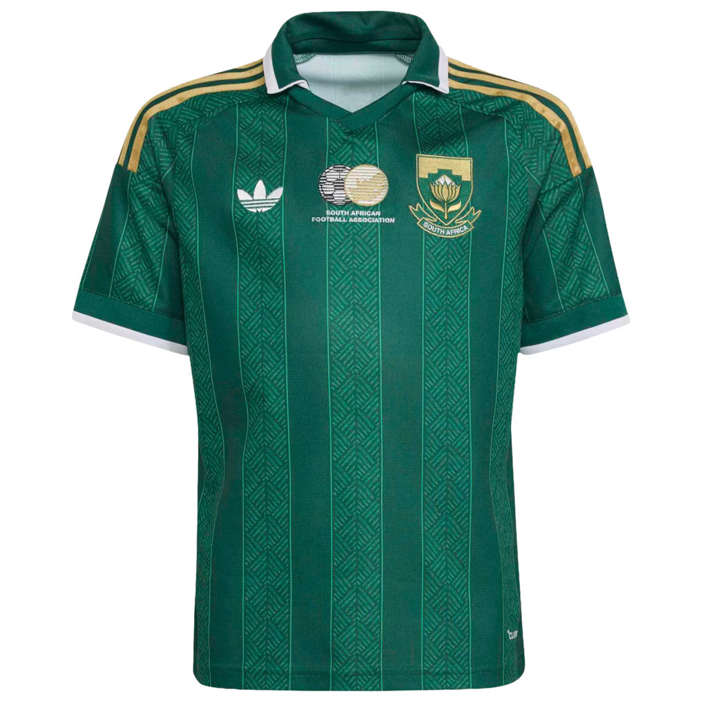 South Africa National Team adidas Youth 2026 Away Jersey - Green