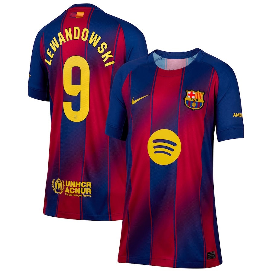 Robert Lewandowski Barcelona Nike 2025/26 Home Jersey - Blue
