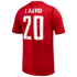 Jonathan David Canada Soccer Nike 2026 Home Stadium Jersey - Red