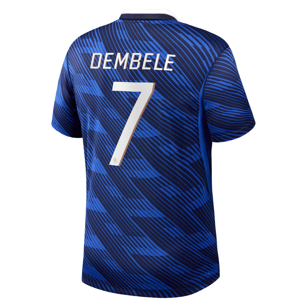 Ousmane Dembélé France National Team Nike 2026 Home Stadium Jersey - Blue