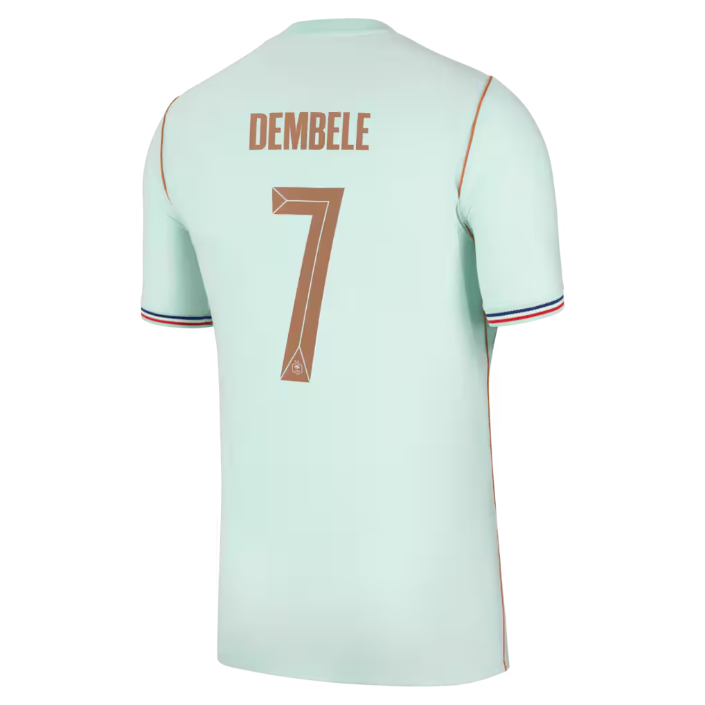 Ousmane Dembélé France National Team Nike 2026 Away Stadium Jersey - Green