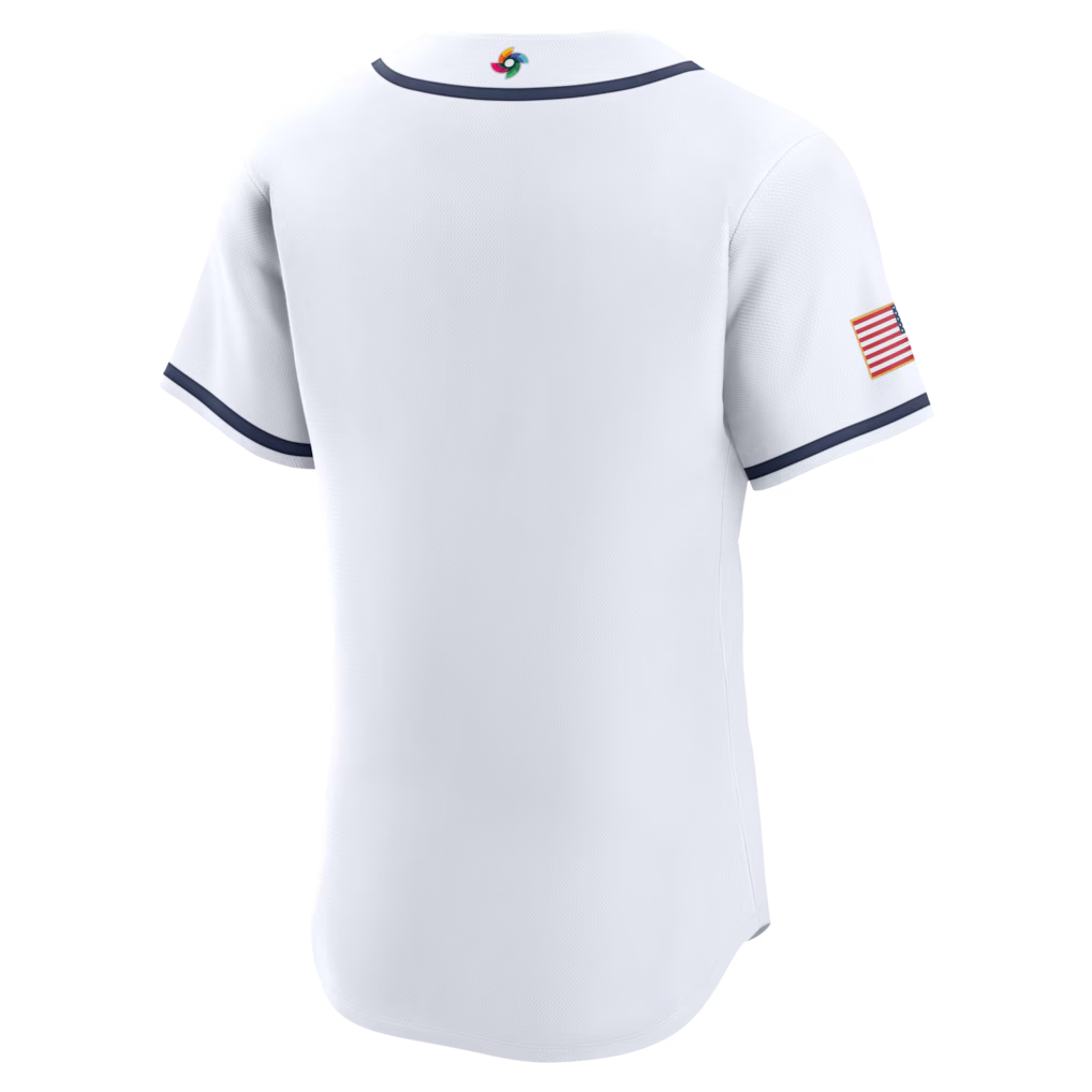 USA Baseball Nike 2026 World Baseball Classic Home Jersey - White