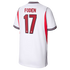 Phil Foden England National Team Nike Youth 2026 Home Stadium Jersey - White