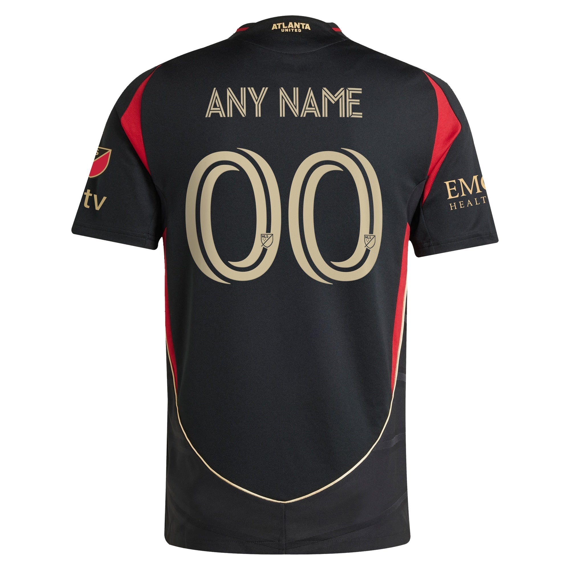 Atlanta United FC adidas authentic 2025 The Connector Custom Jersey - Black